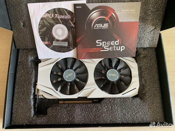 Видеокарта Asus Dual OC GeForce GTX 1060 6GB