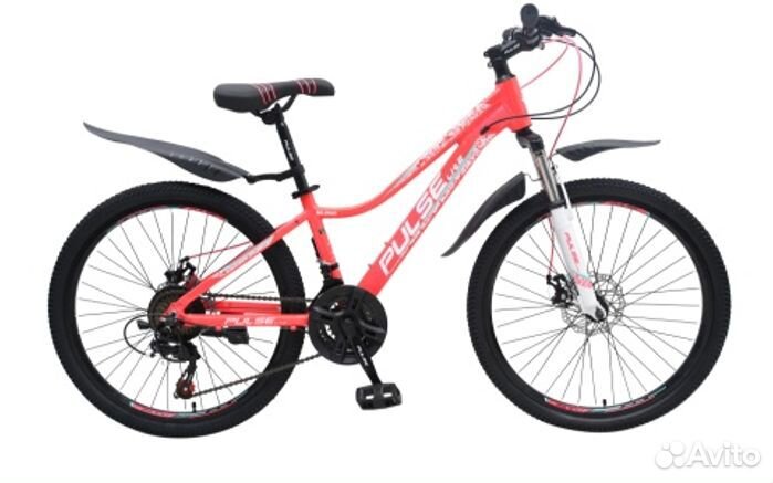 24 pulse Lite MD-2500 велосипед алюм 21-скор диск