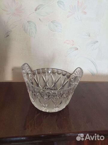 Салатник- ушат хрусталь из СССР
