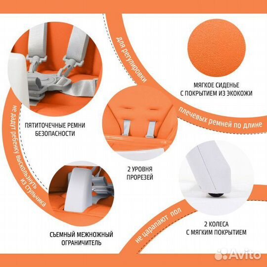 Стульчик для кормления 2 в 1