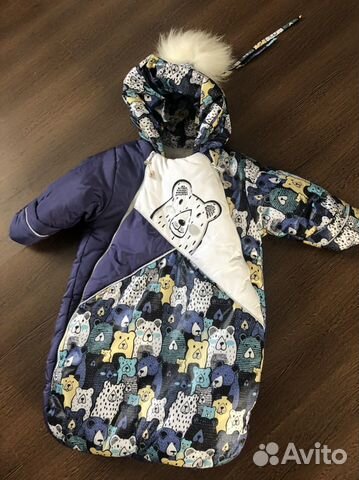 Конверт на выписку зима