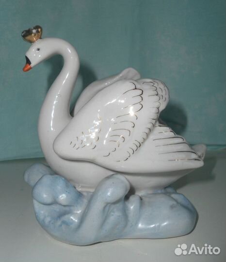 Статуэтка Царевна Лебедь фарфор Дулево СССР 1954г