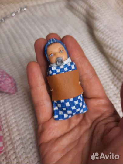 Ватные елочные игрушки