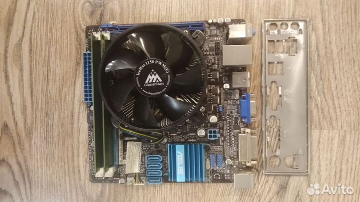 Материнка 1155 Микро атх i5