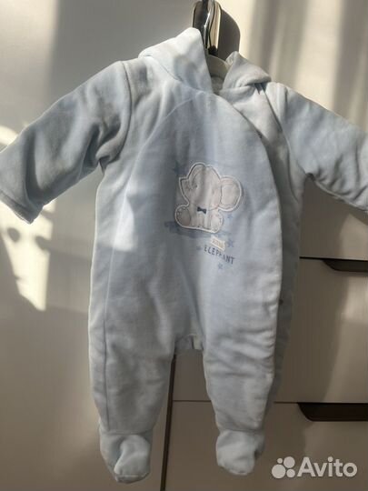 Комбенизон утепленный 62см на мальчика
