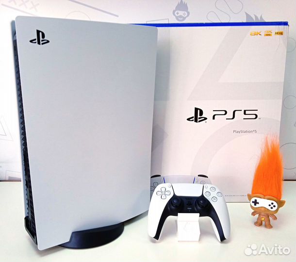 Sony PlayStation 5 с дисководом б/у 3мес гарантия