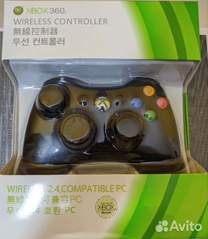 Геймпад xbox 360 с ресивером
