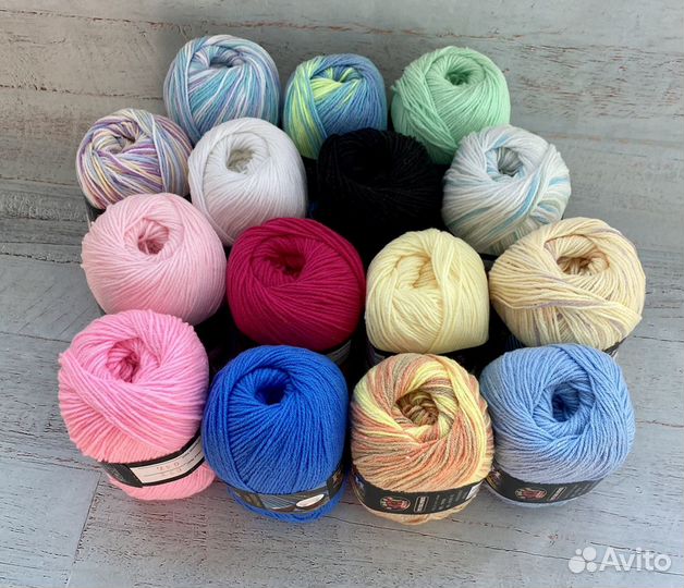 Пряжа Баунти хлопок