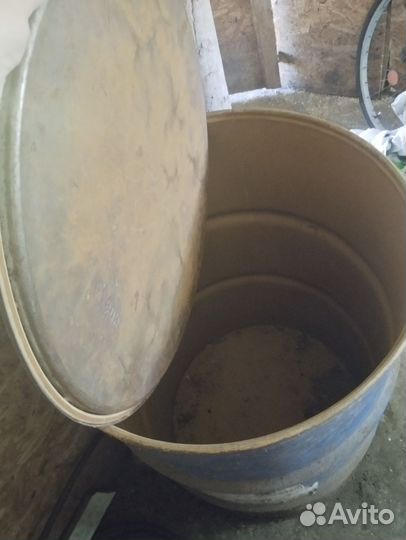 Бочка металлическая