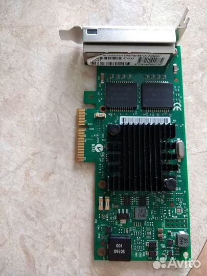 Серверный адаптер Quad Port Intel i350-T4