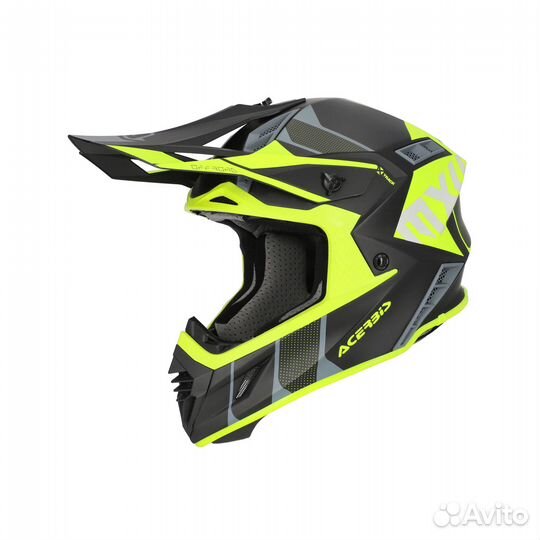 Эндуро Шлем Acerbis X-track 22-06 Black/Fluo-Yello