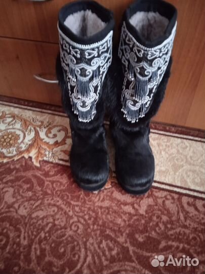 Унты женские, натуральные