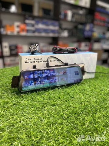 Зеркало видеорегистратор c камерой заднего вида