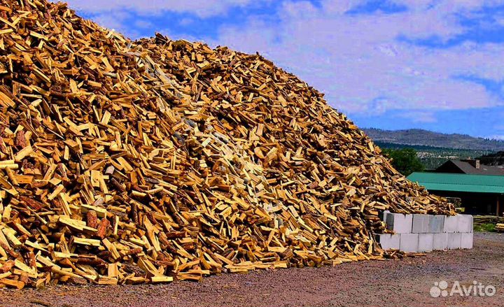 Дрова естесвенной влажности