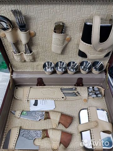 Набор для пикника на 5 персон в кейсе