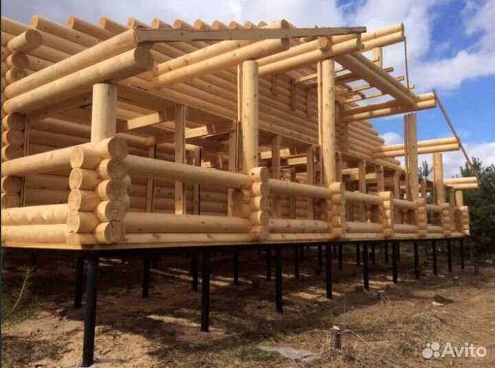 Винтовые сваи под ключ