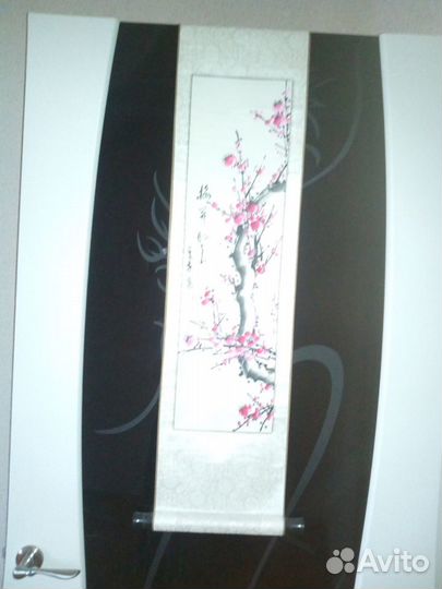 Японские украшения. Панно-свиток