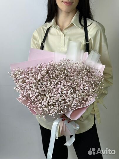 Букеты из гипсофилы на доставку