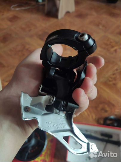 Манетка и передний переключатель(комплект)