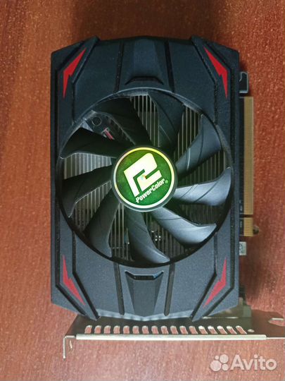 Видеокарта rx 550 4gb