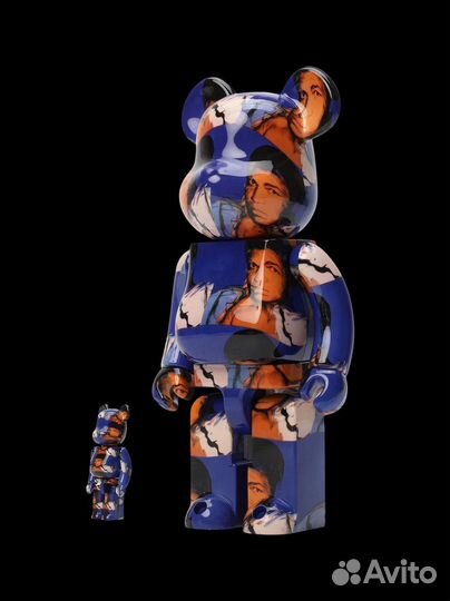 Фигура Bearbrick Muhammad Ali 400% 100%