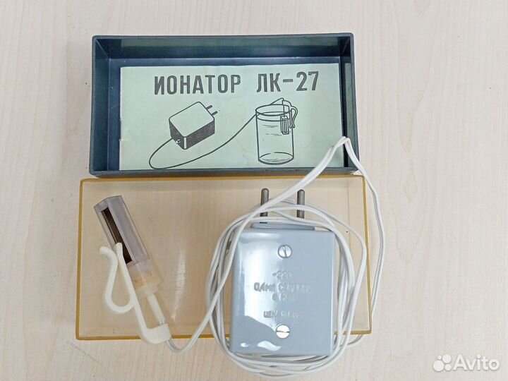 Ионатор лк 27 СССР (серебряная вода)