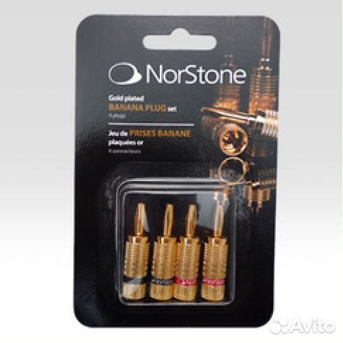 Акустический разъем банан Norstone Banana Plugs