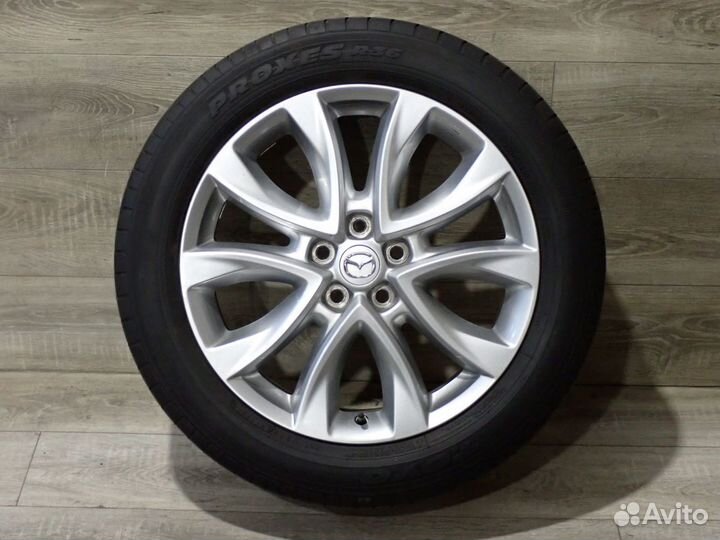 Комплект оригинальных R19 колес Mazda CX5 лето