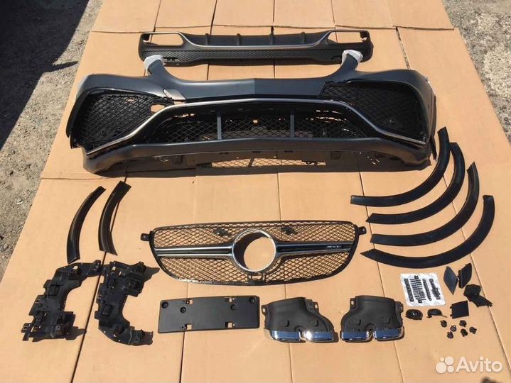 Обвес Mercedes GLE 6.3s Amg 166