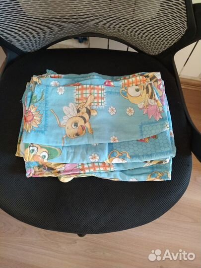 Комплект постельного белья в детскую кроватку