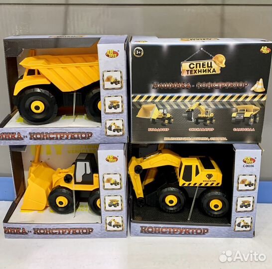 Игрушка машина-конструктор с отверткой от ABtoys
