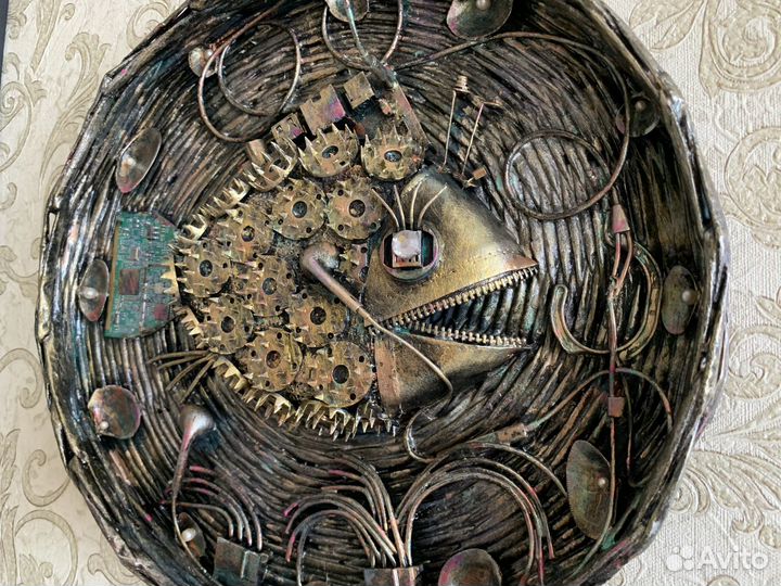 Панно в стиле стимпанк