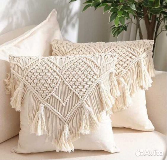 Оформление ресторана фотозона макраме штора