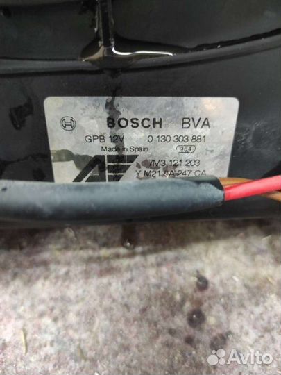 Вентилятор радиатора Seat Alhambra 1 Restailing