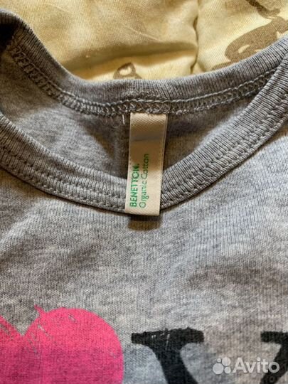 Вещи Benetton на девочку на 3-4 годика