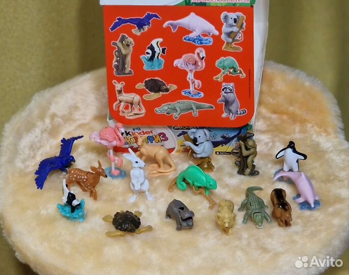 Игрушки фигурки Киндер Натунс