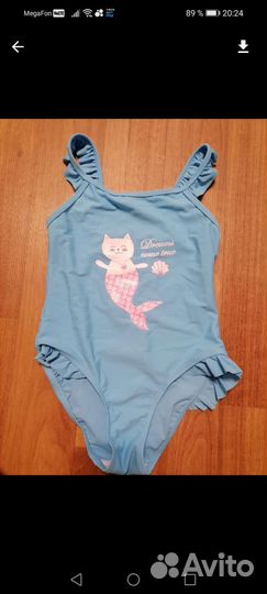 Купальник для девочки 122