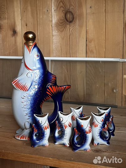 Сервиз рыбки СССР