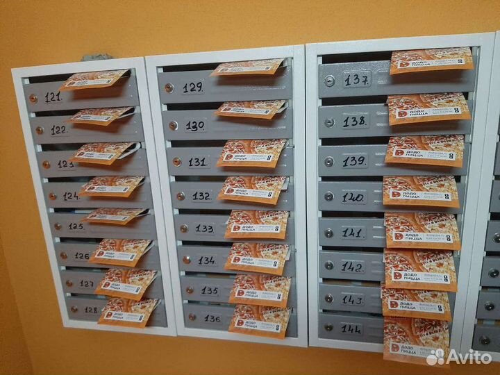 Распространение листовок по почтовым ящика