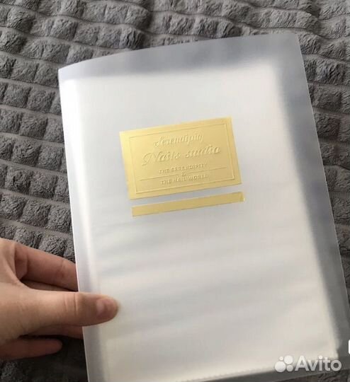 Альбом для хранения наклеек и дизайна маникюра