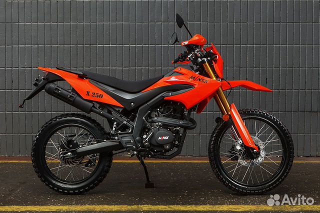 Мотоцикл minsk (минск) X 250 enduro M1NSK orange