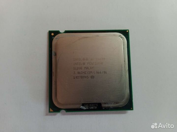 Процессор Intel pentium