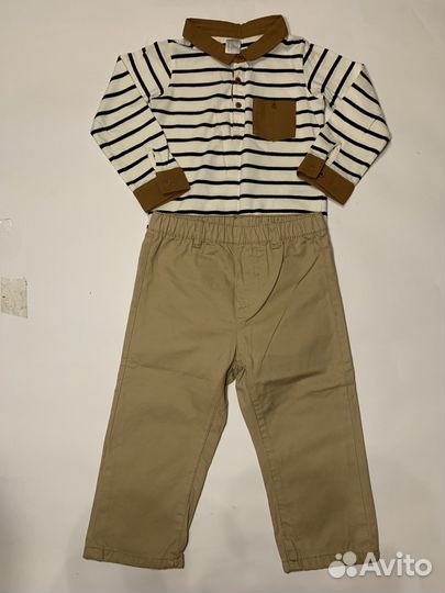 Новые брюки и боди руашка h&m