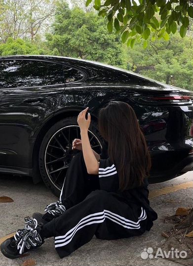 Костюм Оверсайз Штаны и Футболка Adidas Type