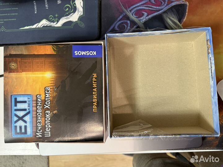 Exit Исчезновение Шерлока Холмса настольная игра