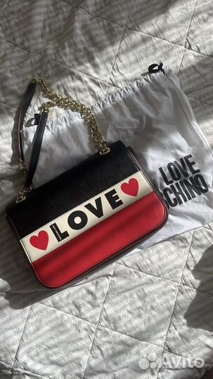 Сумка женская love moschino + пыльник