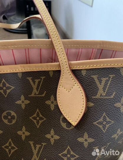 Сумка женская louis vuitton neverfull mm оригинал