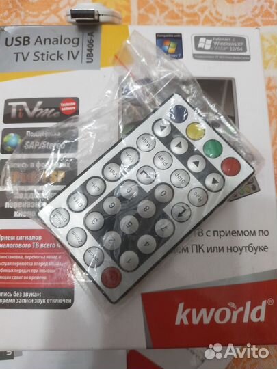 USB Analog TV Stick IV тюнер Kworld