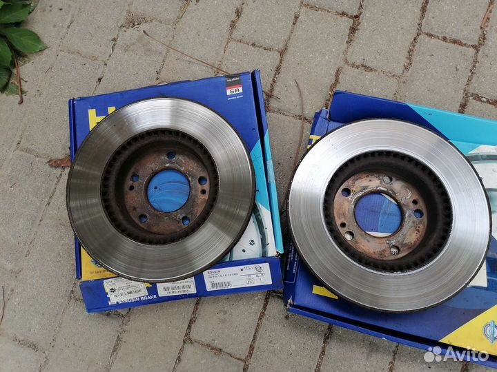 Диски тормозные, киа сол передние правый левый