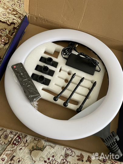 Кольцевая лампа 46 см